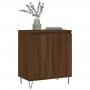 Aparador madera contrachapada marrón roble 60x35x70 cm de vidaXL, Aparadores - Ref: Foro24-827163, Precio: 68,56 €, Descuento: %