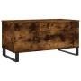 Mesa de centro madera contrachapada roble ahumado 90x44,5x45 cm en Mesas de centro | Comprar online en Foru.es