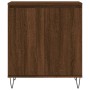 Aparador madera contrachapada marrón roble 60x35x70 cm de vidaXL, Aparadores - Ref: Foro24-827163, Precio: 68,56 €, Descuento: %