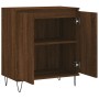 Aparador madera contrachapada marrón roble 60x35x70 cm de vidaXL, Aparadores - Ref: Foro24-827163, Precio: 68,56 €, Descuento: %