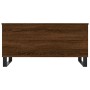 Mesa de centro madera contrachapada roble marrón 90x44,5x45 cm en Mesas de centro | Comprar online en Foru.es