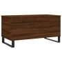 Mesa de centro madera contrachapada roble marrón 90x44,5x45 cm en Mesas de centro | Comprar online en Foru.es