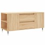 Mesa de centro madera de ingeniería roble Sonoma 102x44,5x50 cm en Mesas de centro | Comprar online en Foru.es