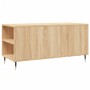 Mesa de centro madera de ingeniería roble Sonoma 102x44,5x50 cm en Mesas de centro | Comprar online en Foru.es