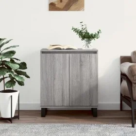 Aparador de madera contrachapada gris Sonoma 60x35x70 cm de vidaXL, Aparadores - Ref: Foro24-827170, Precio: 77,45 €, Descuen...