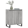 Aparador de madera contrachapada gris Sonoma 60x35x70 cm de vidaXL, Aparadores - Ref: Foro24-827170, Precio: 78,71 €, Descuen...