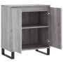 Aparador de madera contrachapada gris Sonoma 60x35x70 cm de vidaXL, Aparadores - Ref: Foro24-827170, Precio: 78,71 €, Descuen...