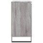 Aparador de madera contrachapada gris Sonoma 60x35x70 cm de vidaXL, Aparadores - Ref: Foro24-827170, Precio: 78,71 €, Descuen...