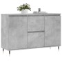Aparador de madera de ingeniería gris hormigón 104x35x70 cm de vidaXL, Aparadores - Ref: Foro24-827200, Precio: 94,86 €, Desc...