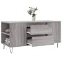 Mesa de centro madera de ingeniería gris Sonoma 102x44,5x50 cm en Mesas de centro | Comprar online en Foru.es