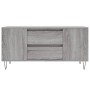 Mesa de centro madera de ingeniería gris Sonoma 102x44,5x50 cm en Mesas de centro | Comprar online en Foru.es