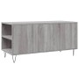 Mesa de centro madera de ingeniería gris Sonoma 102x44,5x50 cm en Mesas de centro | Comprar online en Foru.es