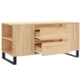 Mesa de centro madera de ingeniería roble Sonoma 102x44,5x50 cm en Mesas de centro | Comprar online en Foru.es