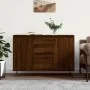 Aparador de madera de ingeniería marrón roble 104x35x70 cm de vidaXL, Aparadores - Ref: Foro24-827211, Precio: 89,48 €, Descu...