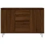 Aparador de madera de ingeniería marrón roble 104x35x70 cm de vidaXL, Aparadores - Ref: Foro24-827211, Precio: 89,48 €, Descu...