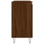 Aparador de madera de ingeniería marrón roble 104x35x70 cm de vidaXL, Aparadores - Ref: Foro24-827211, Precio: 89,48 €, Descu...