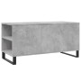 Mesa de centro madera ingeniería gris hormigón 102x44,5x50 cm en Mesas de centro | Comprar online en Foru.es
