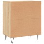 Aparador de madera contrachapada roble Sonoma 60x35x70 cm de vidaXL, Aparadores - Ref: Foro24-827183, Precio: 71,32 €, Descue...