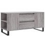 Mesa de centro madera de ingeniería gris Sonoma 102x44,5x50 cm en Mesas de centro | Comprar online en Foru.es