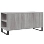 Mesa de centro madera de ingeniería gris Sonoma 102x44,5x50 cm en Mesas de centro | Comprar online en Foru.es