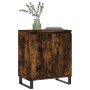 Aparador madera contrachapada color roble ahumado 60x35x70 cm de vidaXL, Aparadores - Ref: Foro24-827169, Precio: 65,26 €, De...