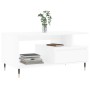 Mesa de centro madera contrachapada blanca 90x49x45 cm en Mesas de centro | Comprar online en Foru.es