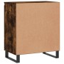 Aparador madera contrachapada color roble ahumado 60x35x70 cm de vidaXL, Aparadores - Ref: Foro24-827169, Precio: 65,26 €, De...