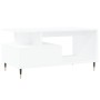 Mesa de centro madera contrachapada blanca 90x49x45 cm en Mesas de centro | Comprar online en Foru.es