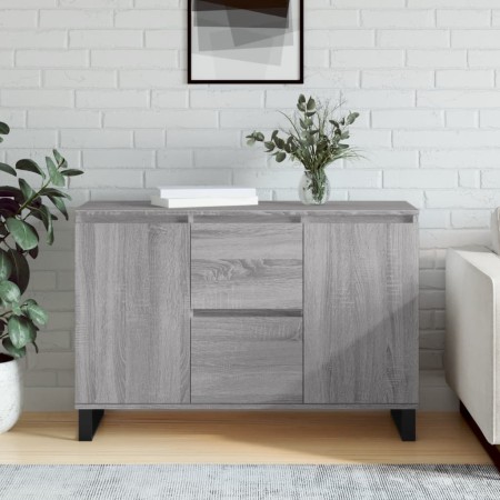 Aparador de madera de ingeniería gris Sonoma 104x35x70 cm de vidaXL, Aparadores - Ref: Foro24-827218, Precio: 97,14 €, Descue...