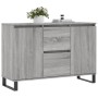 Aparador de madera de ingeniería gris Sonoma 104x35x70 cm de vidaXL, Aparadores - Ref: Foro24-827218, Precio: 97,14 €, Descue...