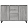 Aparador de madera de ingeniería gris Sonoma 104x35x70 cm de vidaXL, Aparadores - Ref: Foro24-827218, Precio: 97,14 €, Descue...