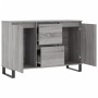 Aparador de madera de ingeniería gris Sonoma 104x35x70 cm de vidaXL, Aparadores - Ref: Foro24-827218, Precio: 97,14 €, Descue...
