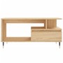Mesa de centro madera contrachapada roble Sonoma 90x49x45 cm en Mesas de centro | Comprar online en Foru.es