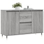 Aparador de madera de ingeniería gris Sonoma 104x35x70 cm de vidaXL, Aparadores - Ref: Foro24-827202, Precio: 97,95 €, Descue...