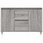 Aparador de madera de ingeniería gris Sonoma 104x35x70 cm de vidaXL, Aparadores - Ref: Foro24-827202, Precio: 97,95 €, Descue...