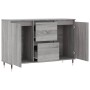 Aparador de madera de ingeniería gris Sonoma 104x35x70 cm de vidaXL, Aparadores - Ref: Foro24-827202, Precio: 97,95 €, Descue...