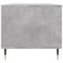 Mesa de centro madera contrachapada gris hormigón 90x49x45 cm en Mesas de centro | Comprar online en Foru.es