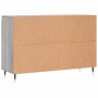 Aparador de madera de ingeniería gris Sonoma 104x35x70 cm de vidaXL, Aparadores - Ref: Foro24-827202, Precio: 97,95 €, Descue...