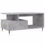 Mesa de centro madera contrachapada gris hormigón 90x49x45 cm en Mesas de centro | Comprar online en Foru.es