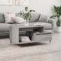 Mesa de centro madera contrachapada gris Sonoma 90x49x45 cm en Mesas de centro | Comprar online en Foru.es