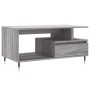 Mesa de centro madera contrachapada gris Sonoma 90x49x45 cm en Mesas de centro | Comprar online en Foru.es