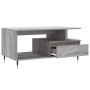 Mesa de centro madera contrachapada gris Sonoma 90x49x45 cm en Mesas de centro | Comprar online en Foru.es
