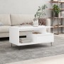 Mesa de centro madera contrachapada blanca 90x49x45 cm en Mesas de centro | Comprar online en Foru.es