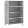 Aparador alto madera de ingeniería gris hormigón 57x35x90 cm de vidaXL, Aparadores - Ref: Foro24-827224, Precio: 54,91 €, Des...