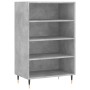 Aparador alto madera de ingeniería gris hormigón 57x35x90 cm de vidaXL, Aparadores - Ref: Foro24-827224, Precio: 55,58 €, Des...