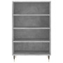 Aparador alto madera de ingeniería gris hormigón 57x35x90 cm de vidaXL, Aparadores - Ref: Foro24-827224, Precio: 55,58 €, Des...