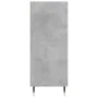 Aparador alto madera de ingeniería gris hormigón 57x35x90 cm de vidaXL, Aparadores - Ref: Foro24-827224, Precio: 54,91 €, Des...