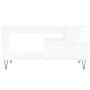 Mesa de centro madera contrachapada blanca 90x49x45 cm en Mesas de centro | Comprar online en Foru.es