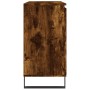 Aparador de madera de ingeniería roble ahumado 104x35x70 cm de vidaXL, Aparadores - Ref: Foro24-827217, Precio: 97,79 €, Desc...
