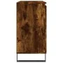 Smoked oak engineered wood sideboard 104x35x70 cm by vidaXL, Sideboards - Ref: Foro24-827217, Price: 97,15 €, Discount: %